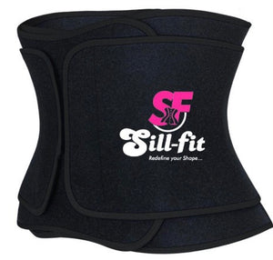 Black Neoprene Workout Belt