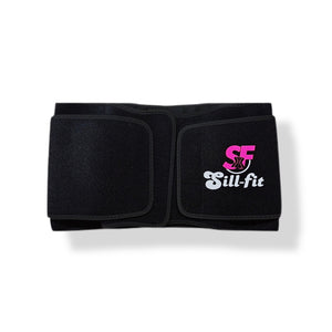 Black Neoprene Workout Belt